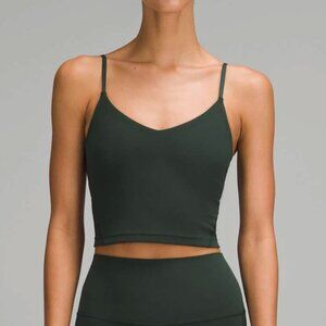 Lululemon Align Cropped Cami Tank Top - Legacy Green